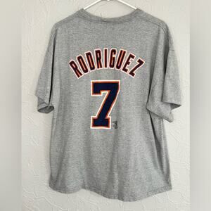 Vintage Detroit Tigers Pudge Ivan Rodriguez Shirt Grey Size XL